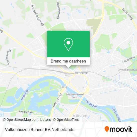 Valkenhuizen Beheer BV kaart