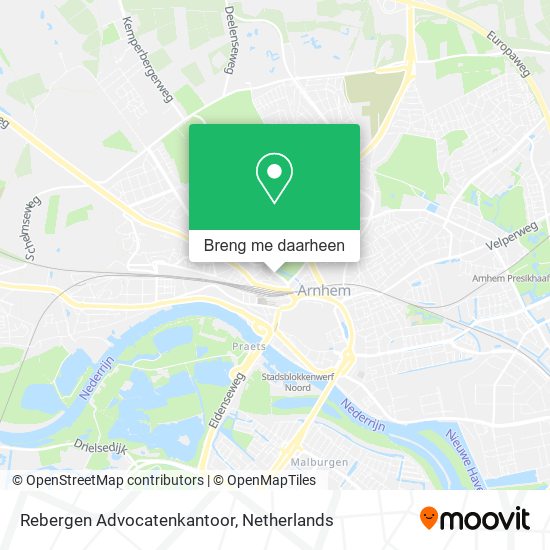 Rebergen Advocatenkantoor kaart