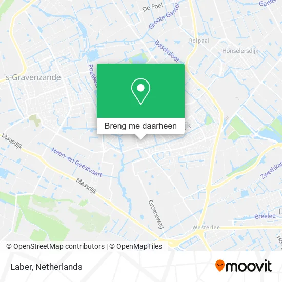 Laber kaart