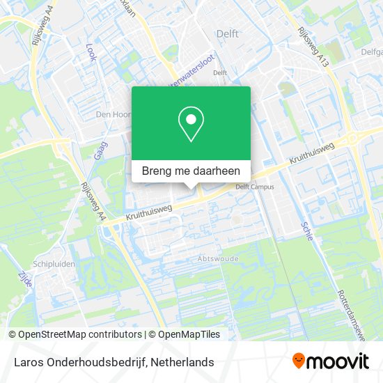 Laros Onderhoudsbedrijf kaart