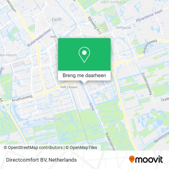 Directcomfort BV kaart