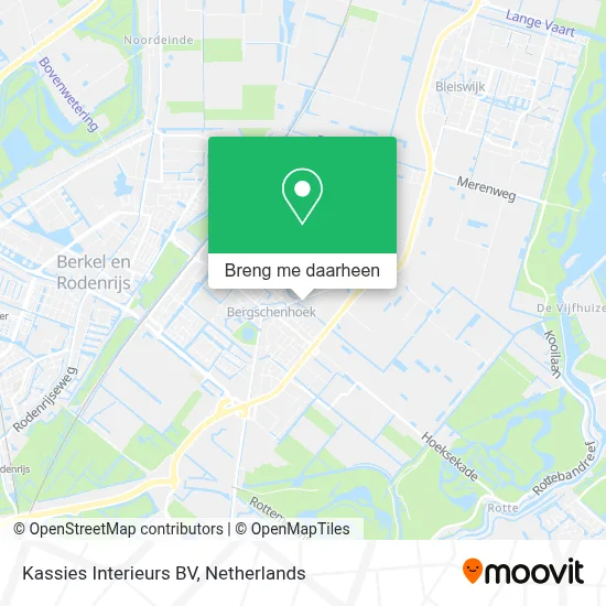 Kassies Interieurs BV kaart