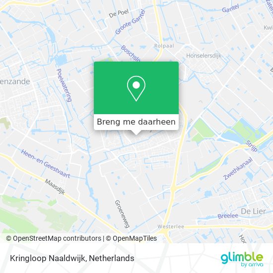Kringloop Naaldwijk kaart