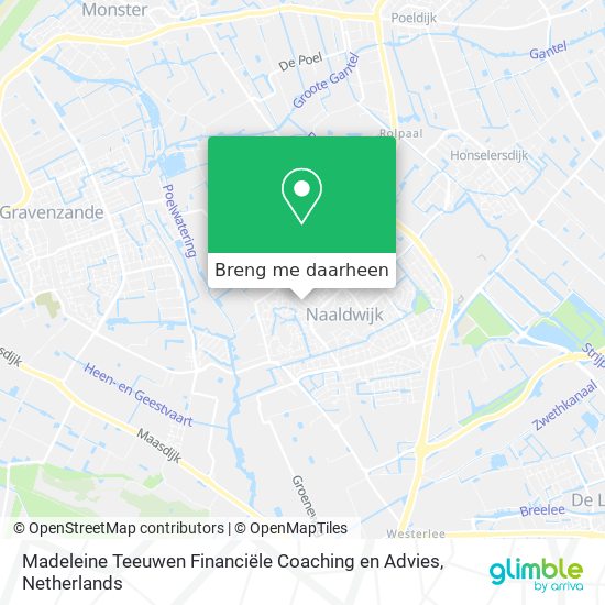 Madeleine Teeuwen Financiële Coaching en Advies kaart