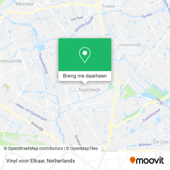 Vinyl voor Elkaar kaart