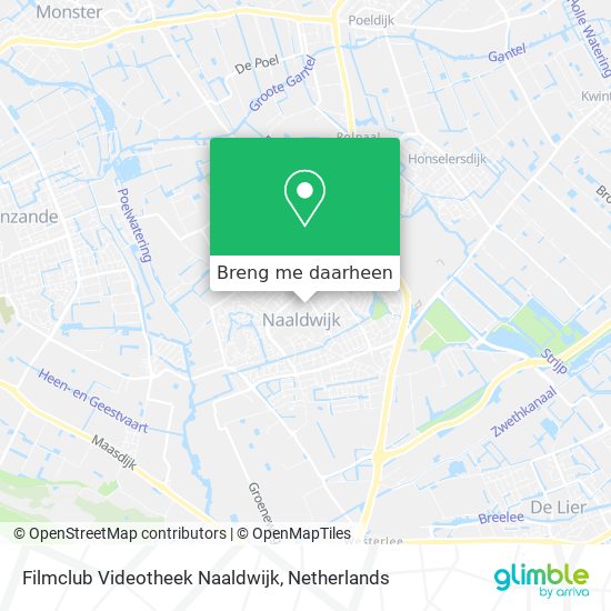 Filmclub Videotheek Naaldwijk kaart