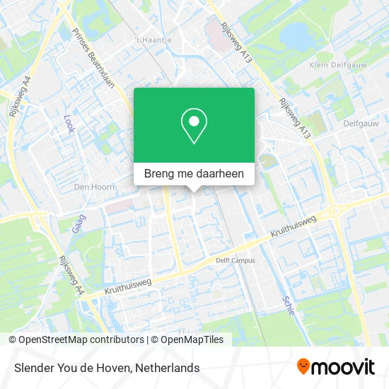 Slender You de Hoven kaart