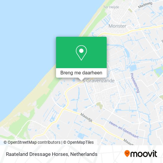 Raateland Dressage Horses kaart