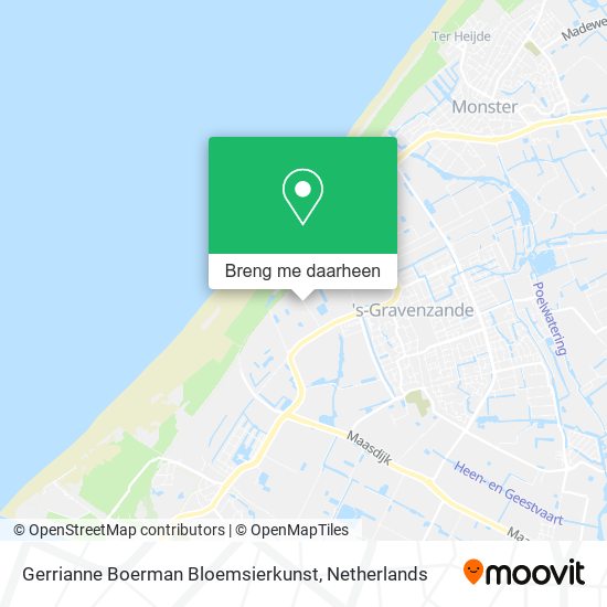 Gerrianne Boerman Bloemsierkunst kaart