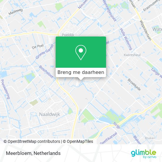 Meerbloem kaart