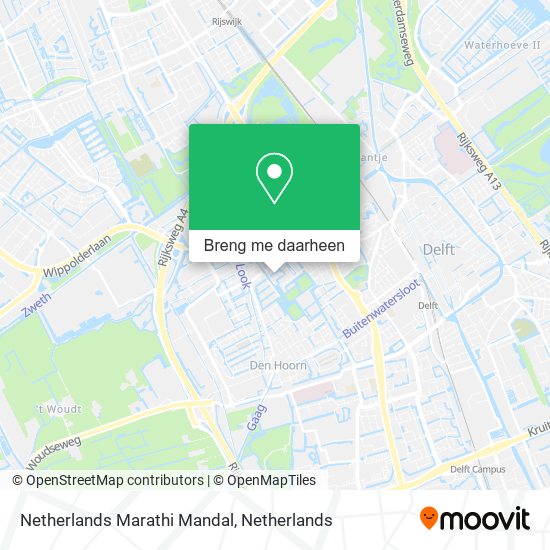 Netherlands Marathi Mandal kaart