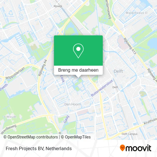 Fresh Projects BV kaart