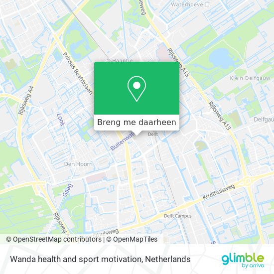 Wanda health and sport motivation kaart