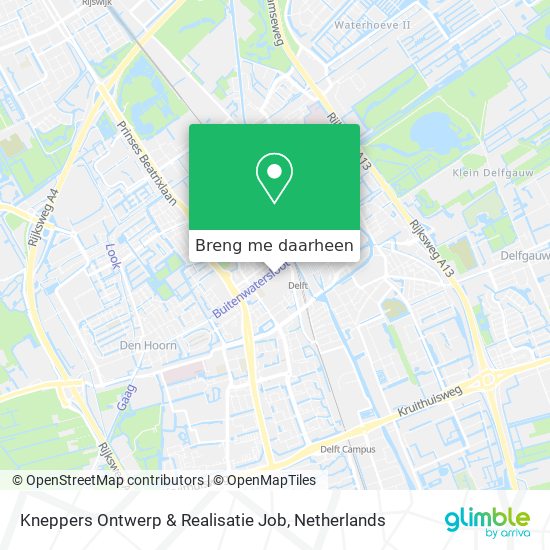 Kneppers Ontwerp & Realisatie Job kaart