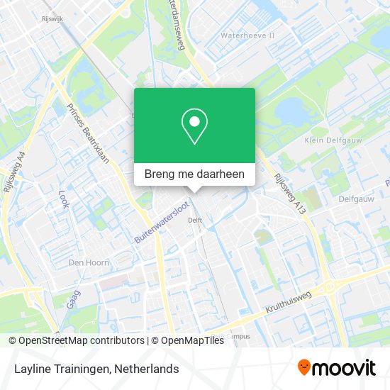 Layline Trainingen kaart