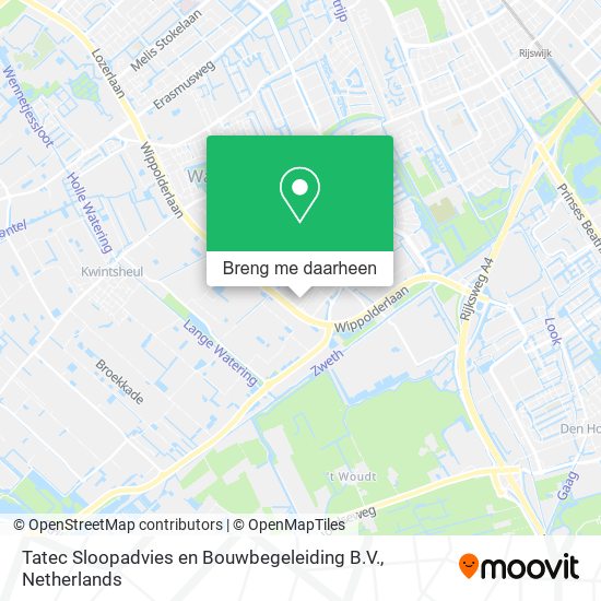 Tatec Sloopadvies en Bouwbegeleiding B.V. kaart