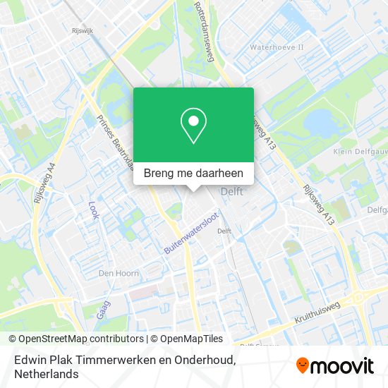 Edwin Plak Timmerwerken en Onderhoud kaart