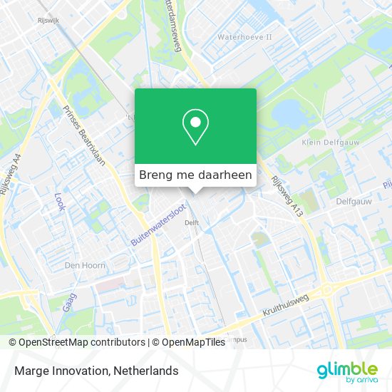 Marge Innovation kaart