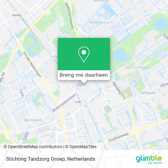 Stichting Tandzorg Groep kaart