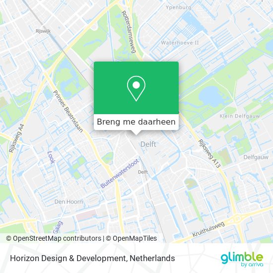 Horizon Design & Development kaart