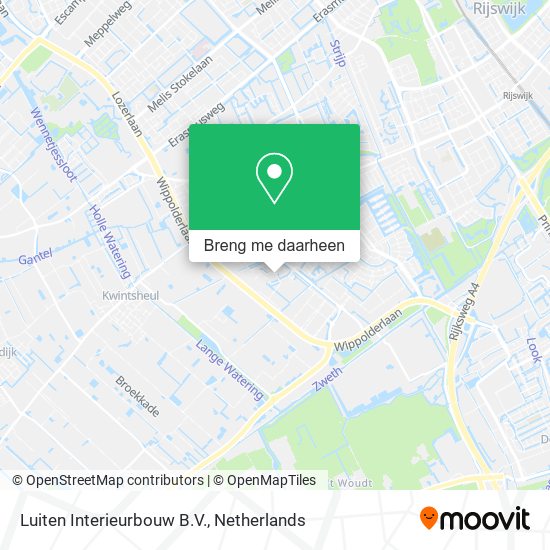 Luiten Interieurbouw B.V. kaart