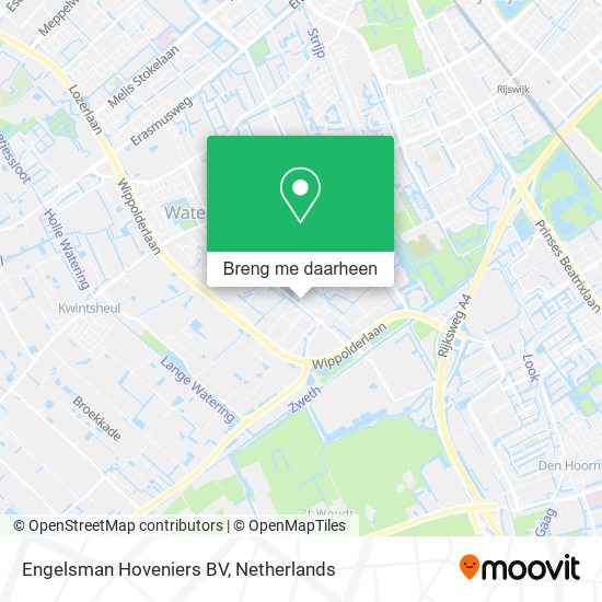 Engelsman Hoveniers BV kaart