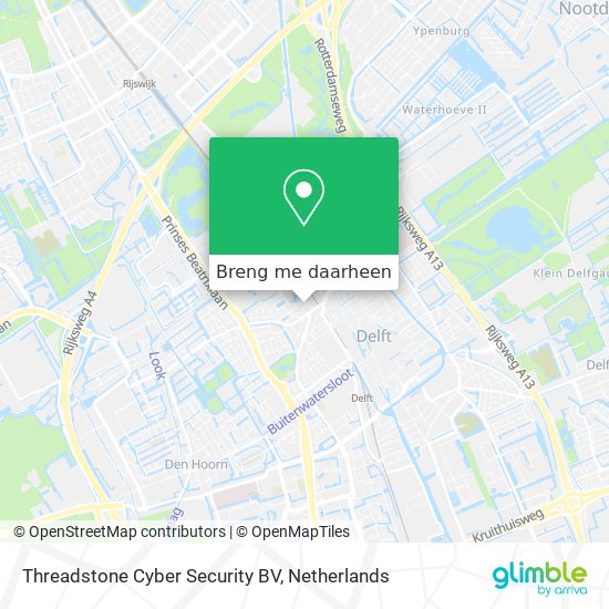 Threadstone Cyber Security BV kaart