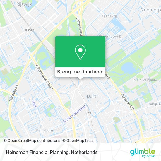 Heineman Financial Planning kaart