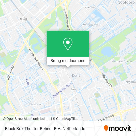 Black Box Theater Beheer B.V. kaart