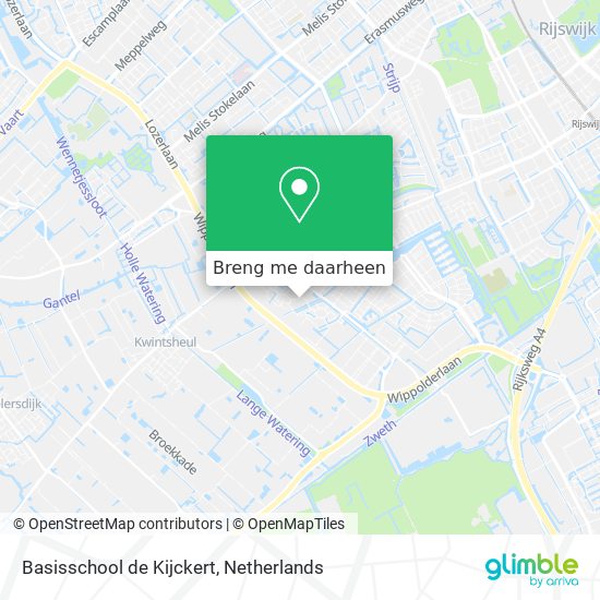 Basisschool de Kijckert kaart