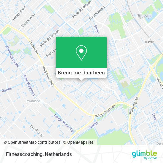 Fitnesscoaching kaart