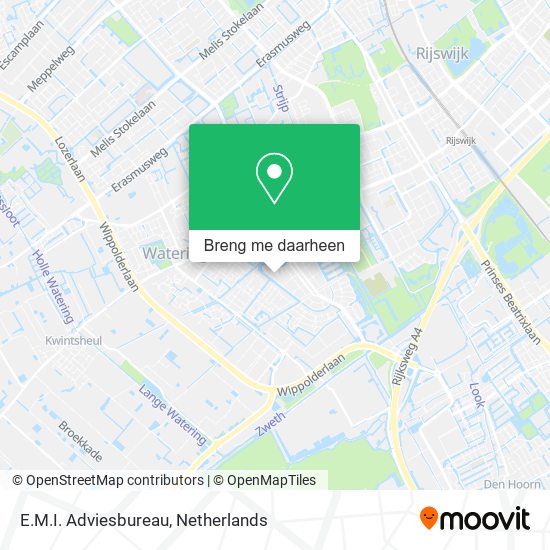 E.M.I. Adviesbureau kaart
