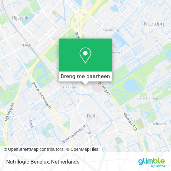 Nutrilogic Benelux kaart