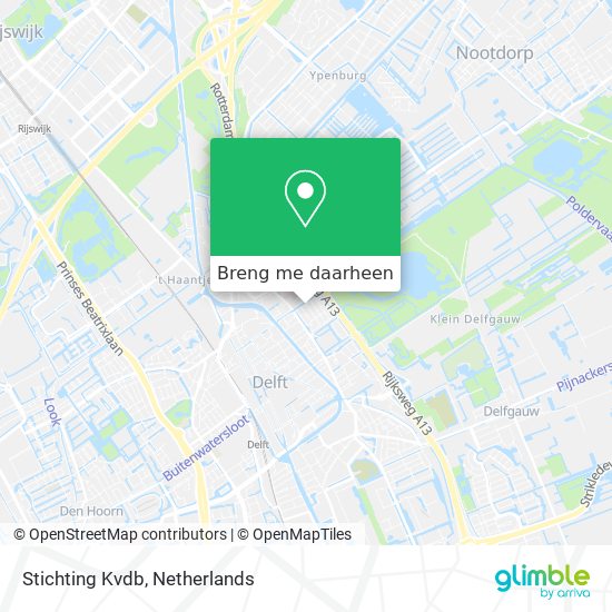 Stichting Kvdb kaart