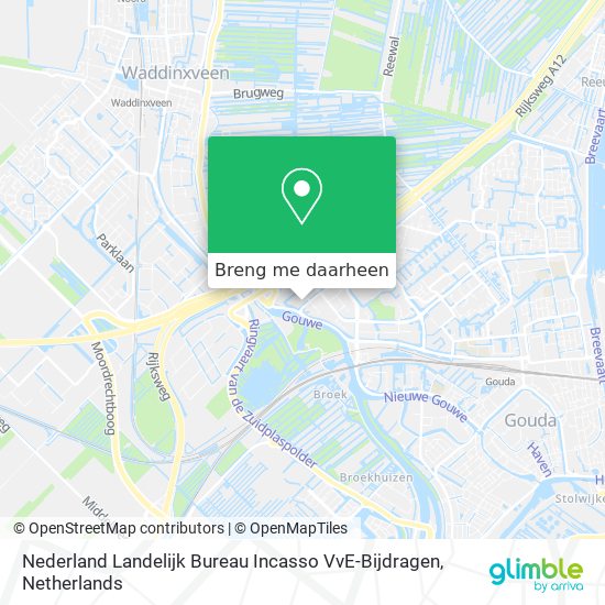 Nederland Landelijk Bureau Incasso VvE-Bijdragen kaart