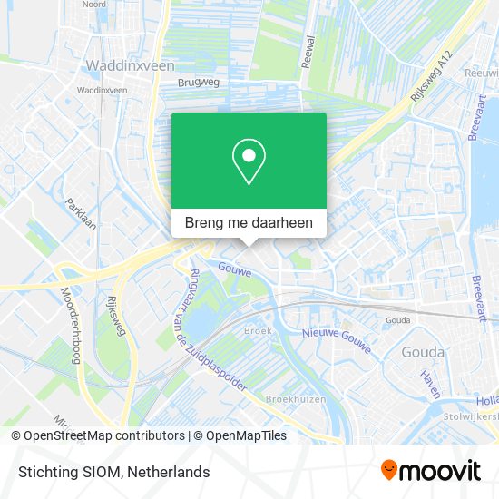 Stichting SIOM kaart