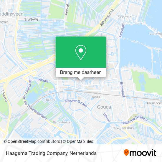 Haagsma Trading Company kaart