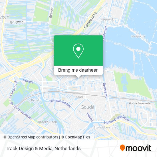 Track Design & Media kaart