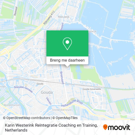 Karin Westerink Reïntegratie Coaching en Training kaart