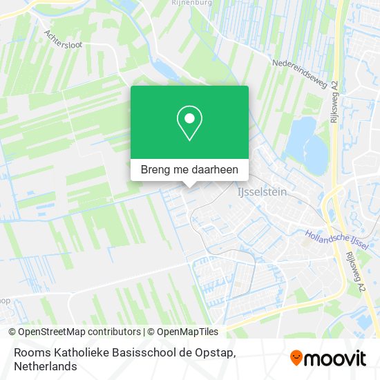 Rooms Katholieke Basisschool de Opstap kaart