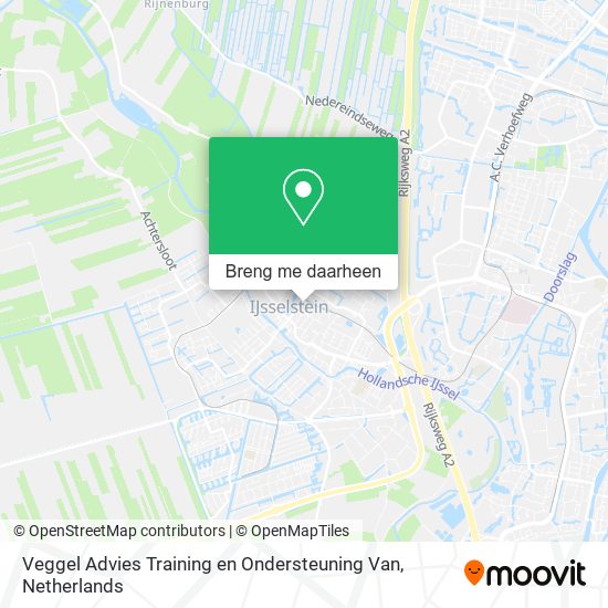 Veggel Advies Training en Ondersteuning Van kaart