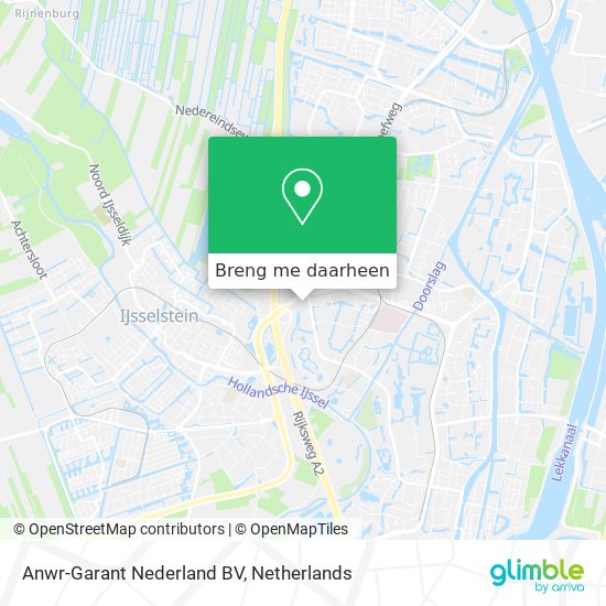 Anwr-Garant Nederland BV kaart