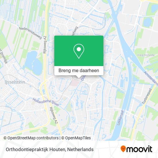 Orthodontiepraktijk Houten kaart