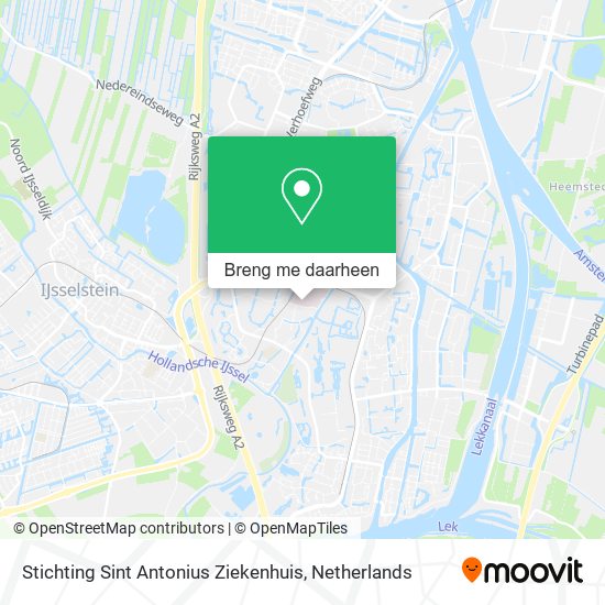 Stichting Sint Antonius Ziekenhuis kaart