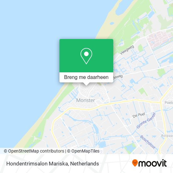 Hondentrimsalon Mariska kaart