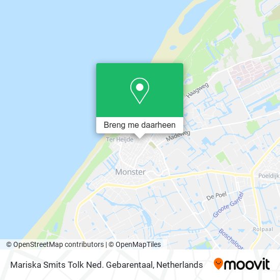 Mariska Smits Tolk Ned. Gebarentaal kaart