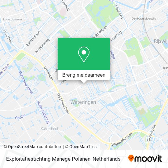 Exploitatiestichting Manege Polanen kaart