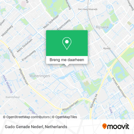 Gado Genade Nederl kaart