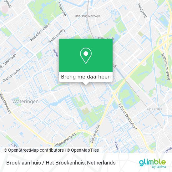 Broek aan huis / Het Broekenhuis kaart