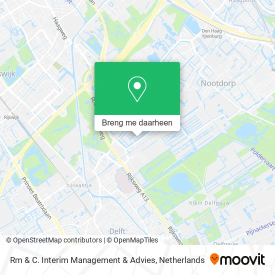 Rm & C. Interim Management & Advies kaart